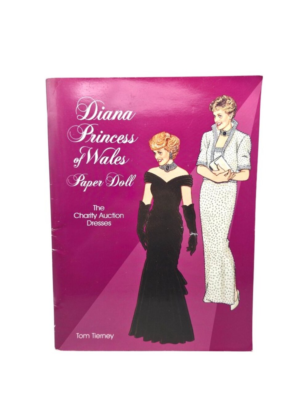 Princess Diana Paper Doll Charity Auction Dresses Tom Tierney Dover 1997 Uncut